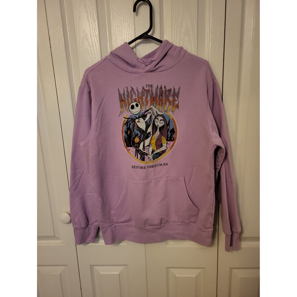 The Nightmare Before Christmas Purple Hoodie